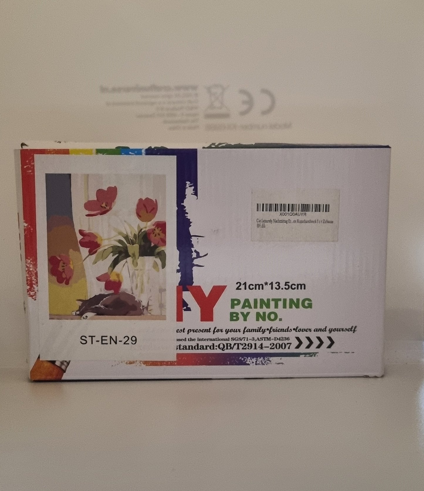 Tapymas pagal skaičius gėlės ST-EN-29