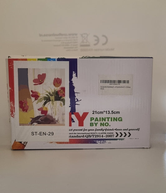 Tapymas pagal skaičius gėlės ST-EN-29
